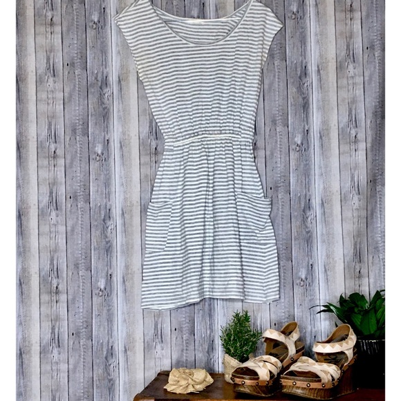 🌩 Classic striped dress with POCKETS - Picture 2 of 7